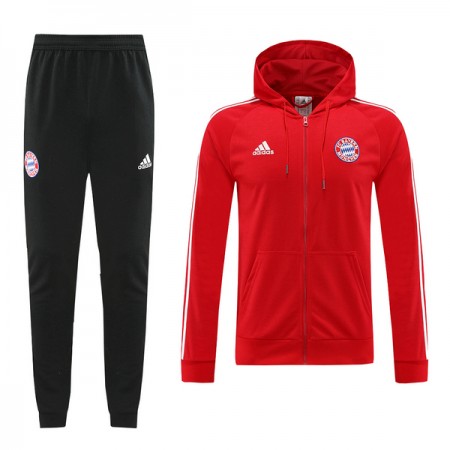 Bayern München Trainingsjack Capuchon 2022-23 Rode Bayern München Trainingsjack Capuchon 2022-23 Rode